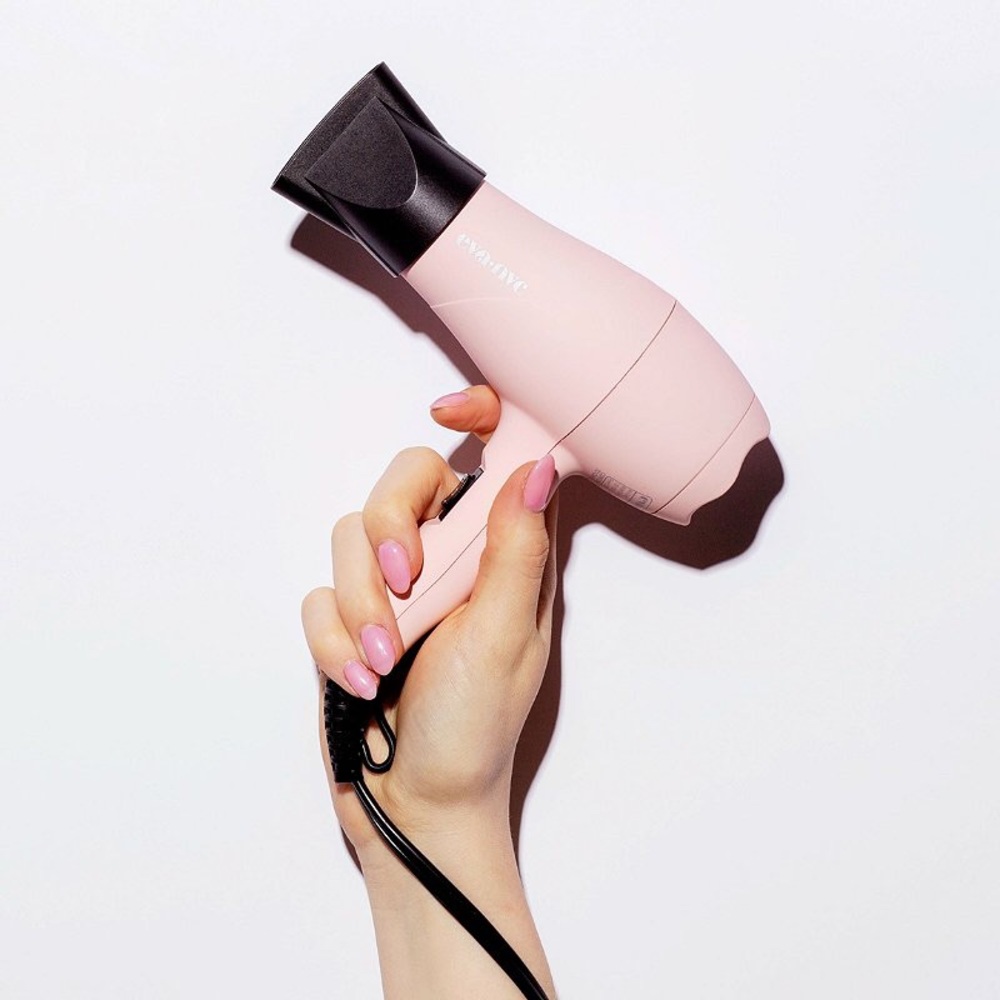 Eva NYC baby pink mini blow dryer
